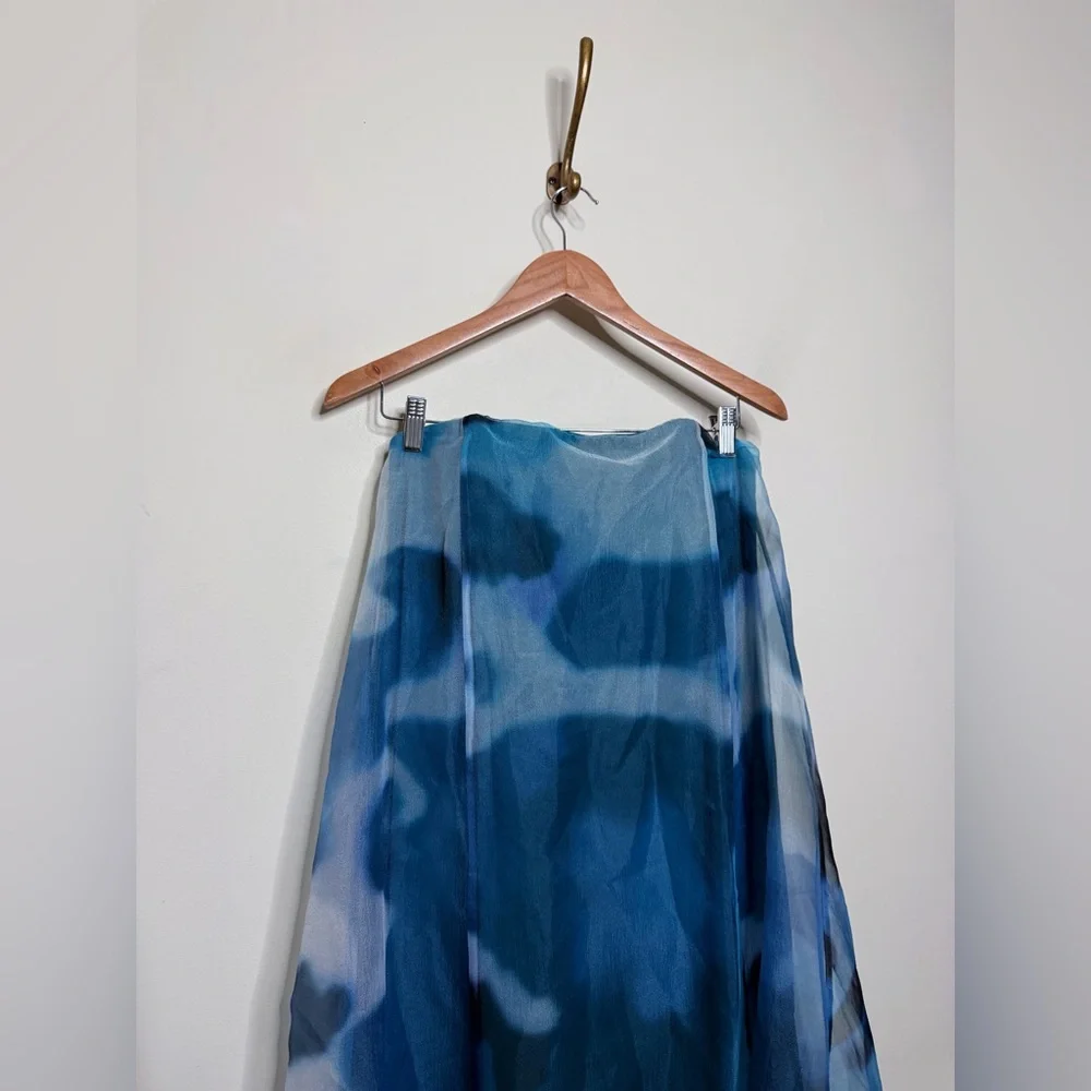 STAUD Allyson Printed Strapless Maxi Dress - Picture 4 of 7